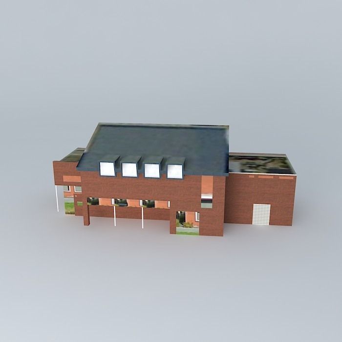 picard brick building Free 3D model_1