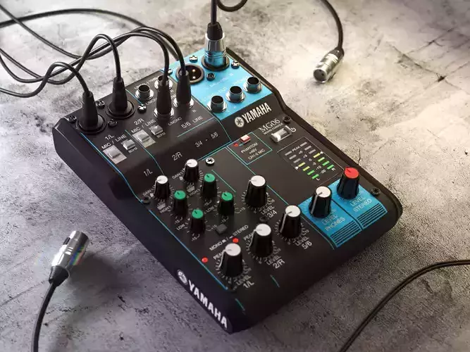 Yamaha sound mixer  3D model