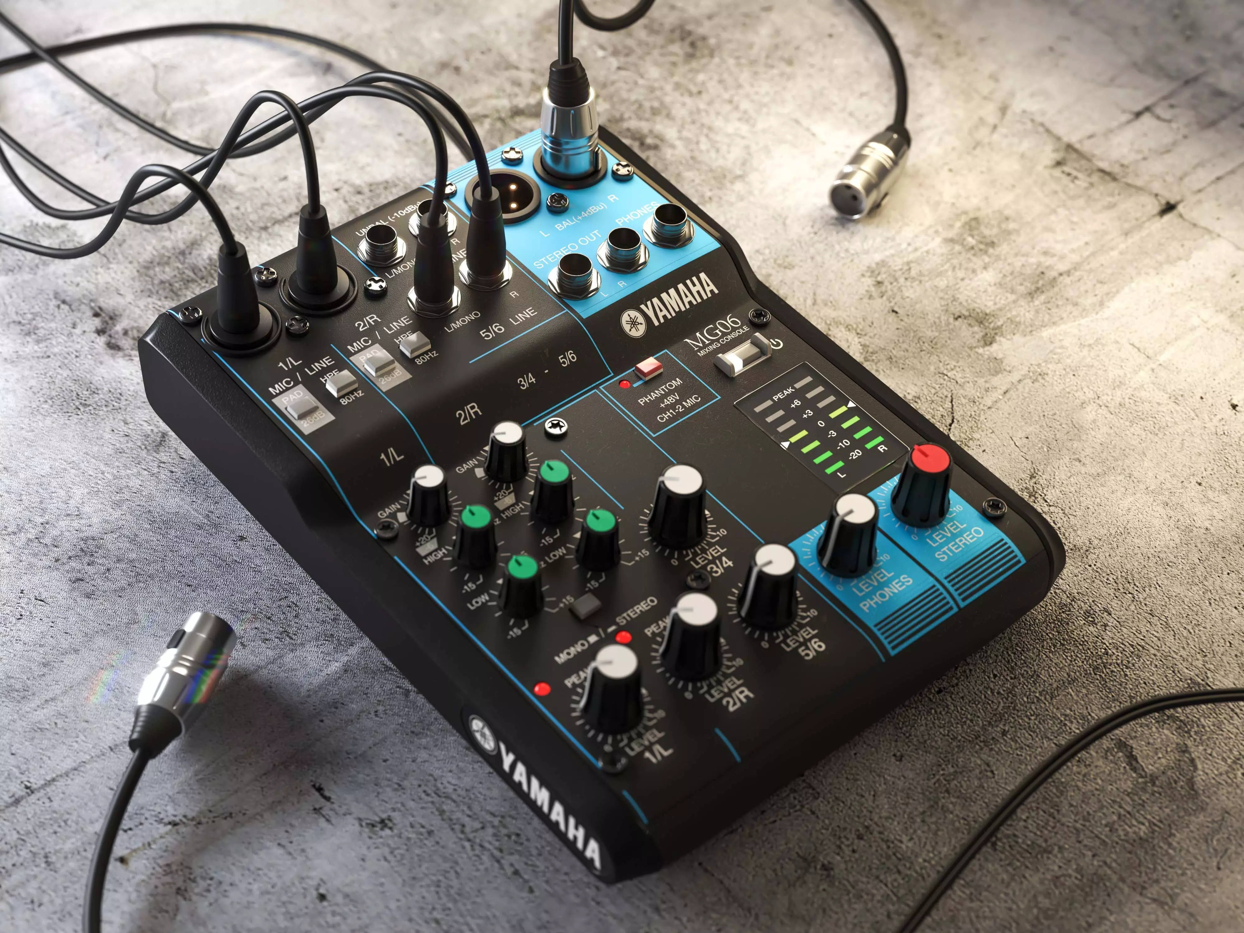 Yamaha sound mixer  3D model_0