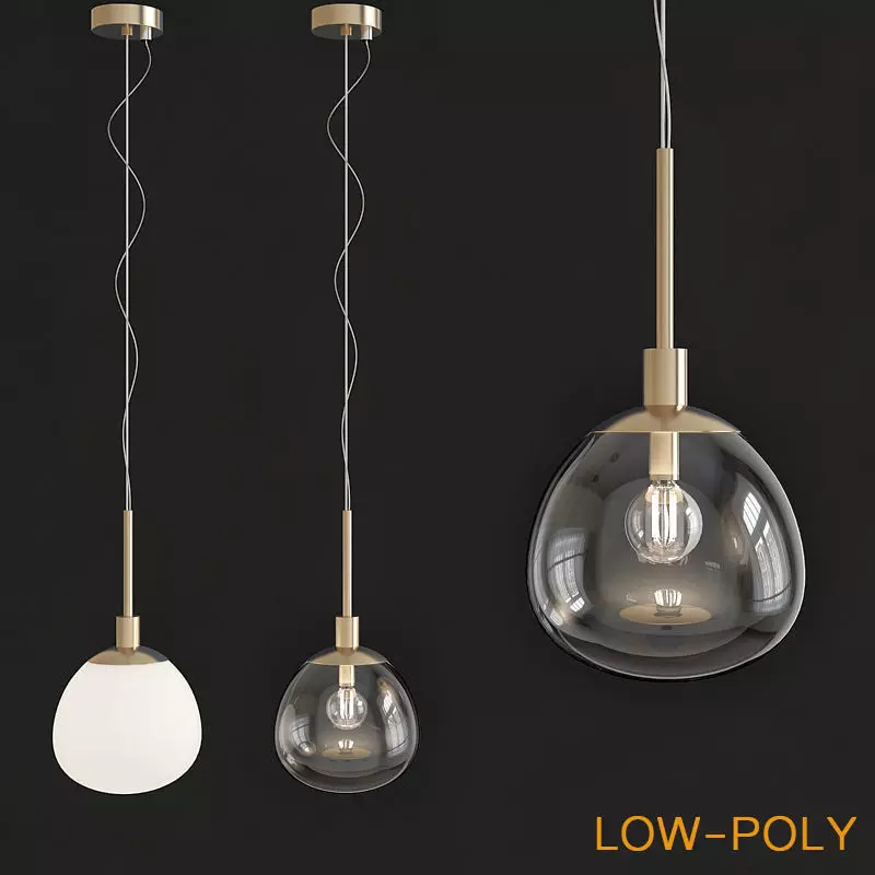 Suspension Light Erich Maytoni Modern 3d model Low-poly 3D model_0