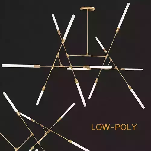 Dawn Chandelier Treniq 3d model