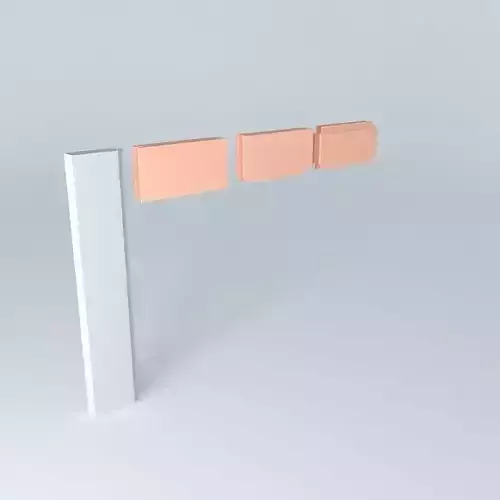 Rail Stile Ogee Free 3D model