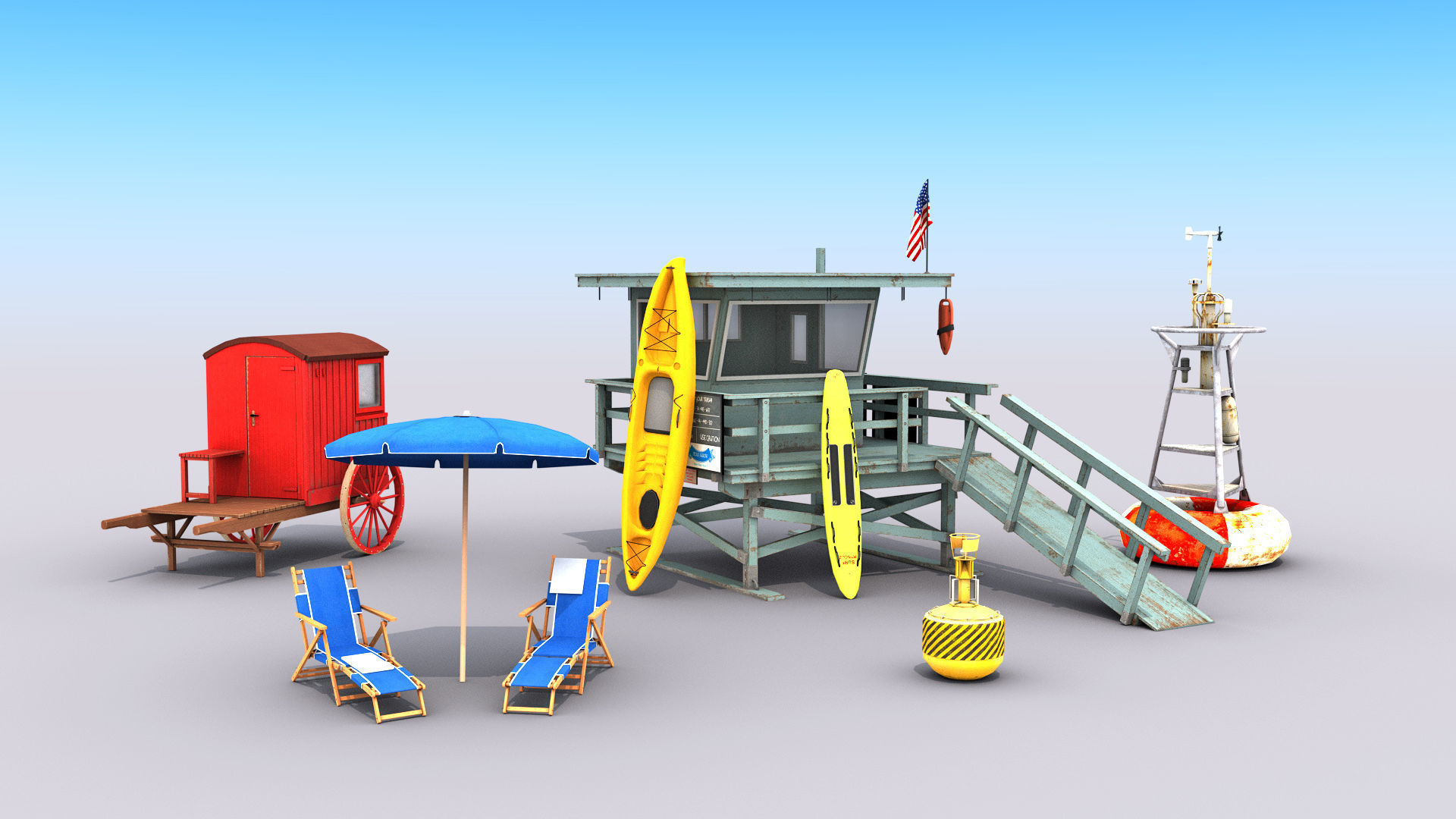 Beach Assets Collection  _40