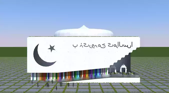 Alternative Pakistan Pavillion 3D model