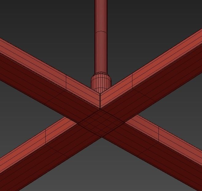 Zhongshan chandelier 3D model_6