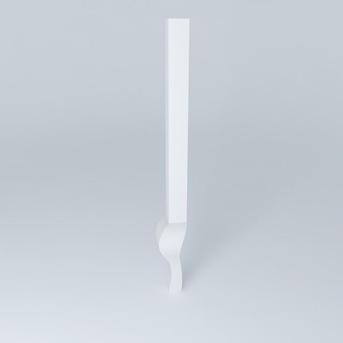 Table leg model Free 3D model_2