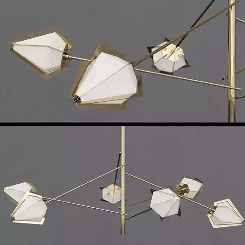 Harlow Spoke Chandelier