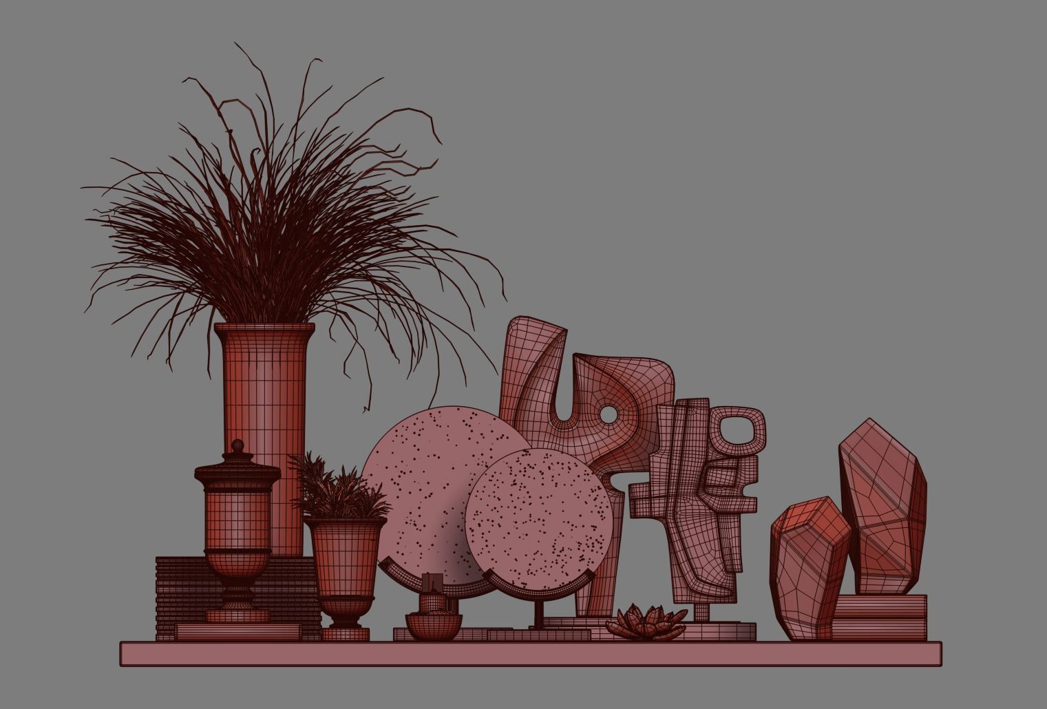 Decor Set 31 3D model_9