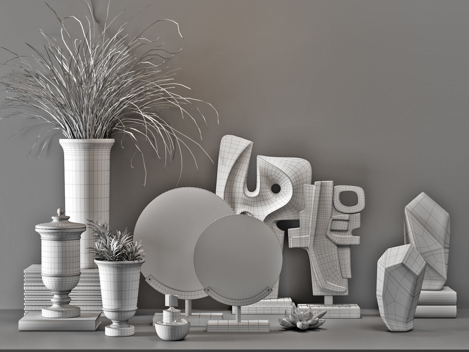 Decor Set 31 3D model_6