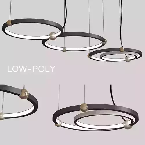 Light Ring Vertical Loft Concept 3d model