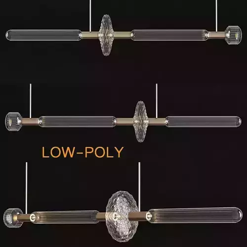 Cipher KOOKU chandelier 3d model