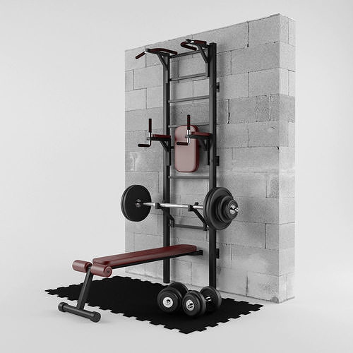 Gym Room 3D model