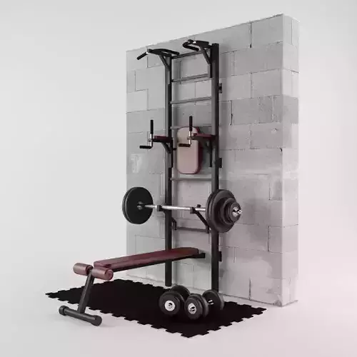 Gym Room 3D model