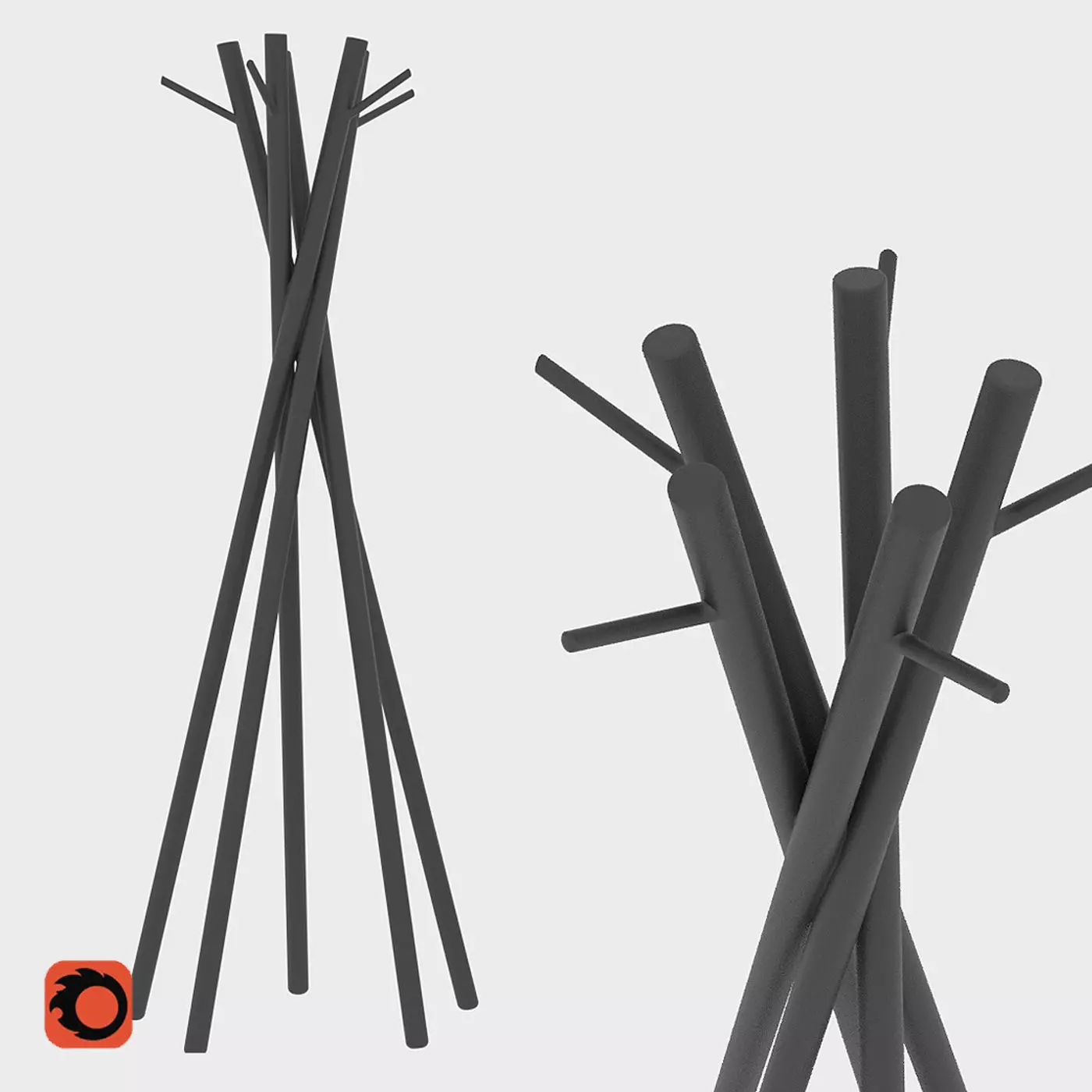 Hanger Vatra Free 3D model_0