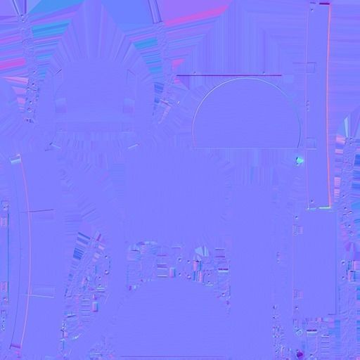 Antique Wooden Box 3D model_9