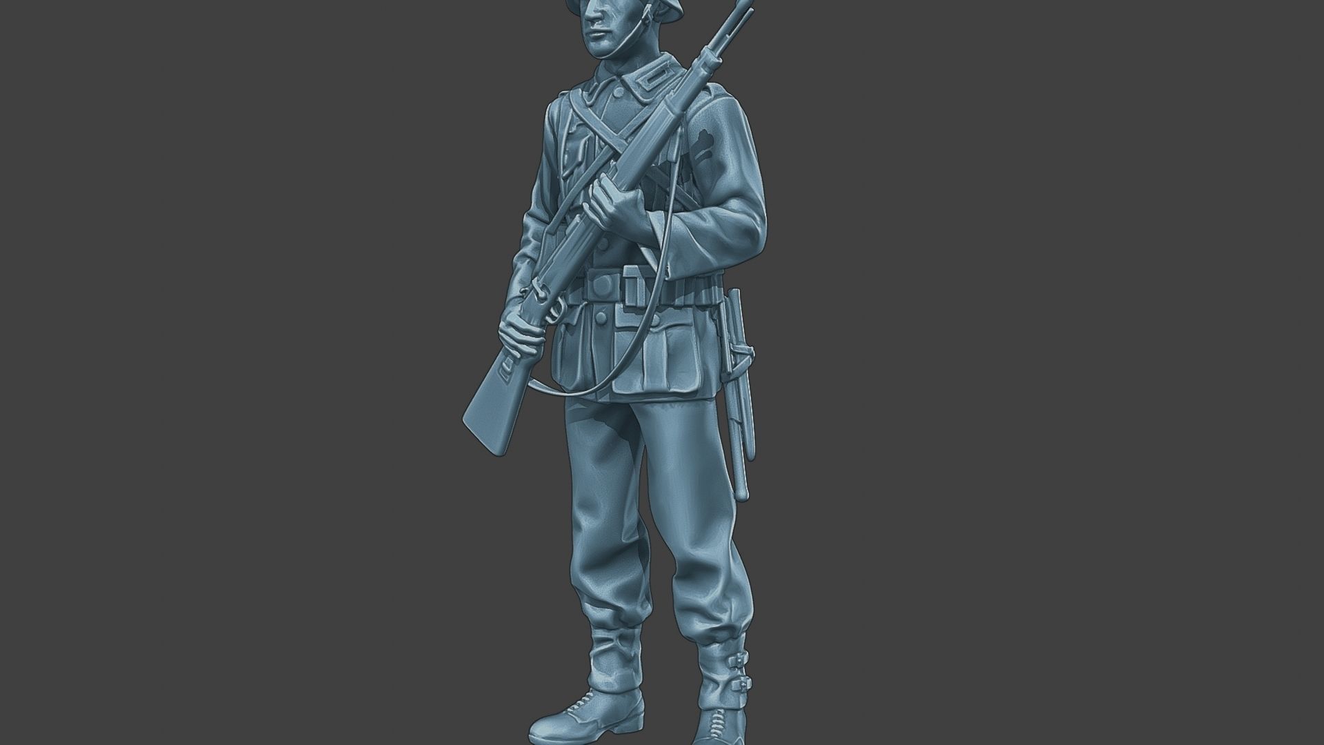 German soldier ww2 StandGuard G1 3D print model_27