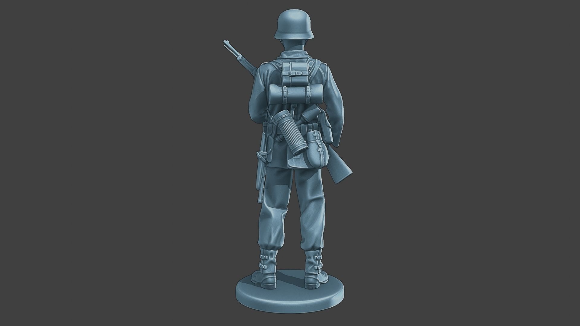 German soldier ww2 StandGuard G1 3D print model_6