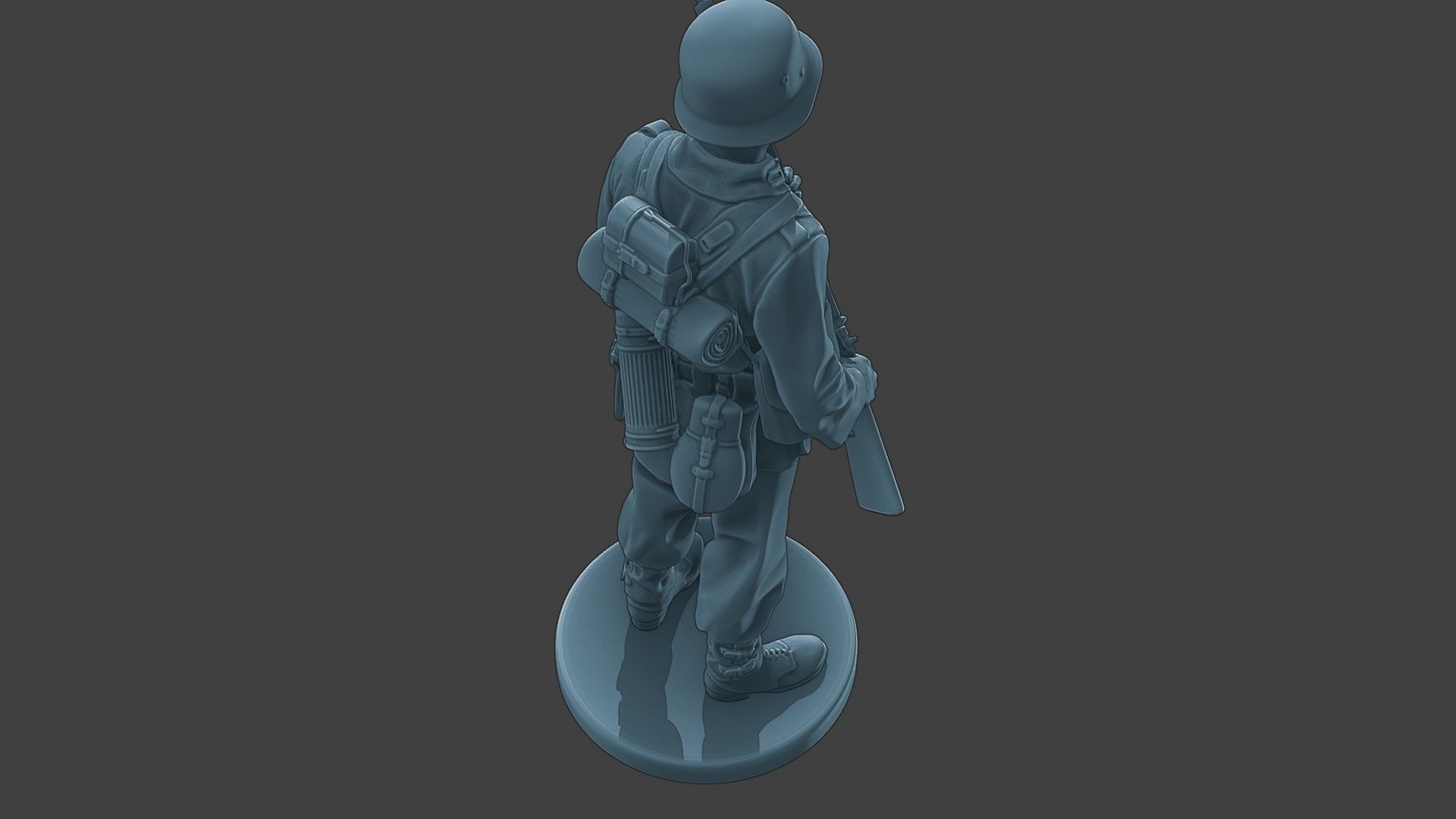German soldier ww2 StandGuard G1 3D print model_22