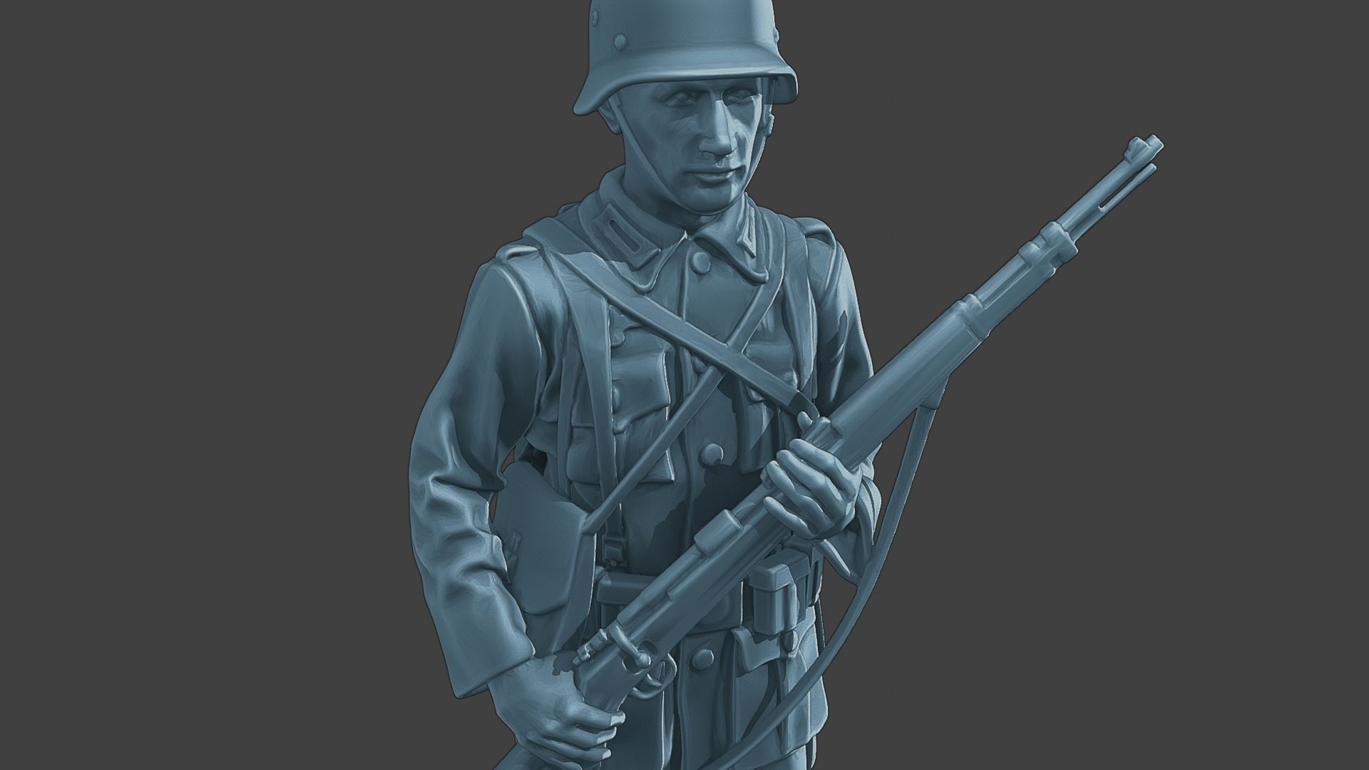 German soldier ww2 StandGuard G1 3D print model_19