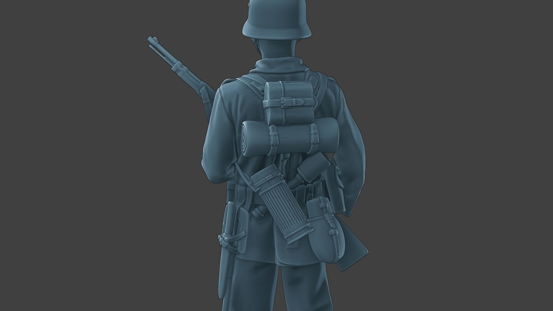 German soldier ww2 StandGuard G1 3D print model_21