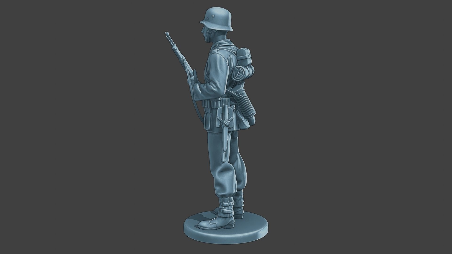 German soldier ww2 StandGuard G1 3D print model_4
