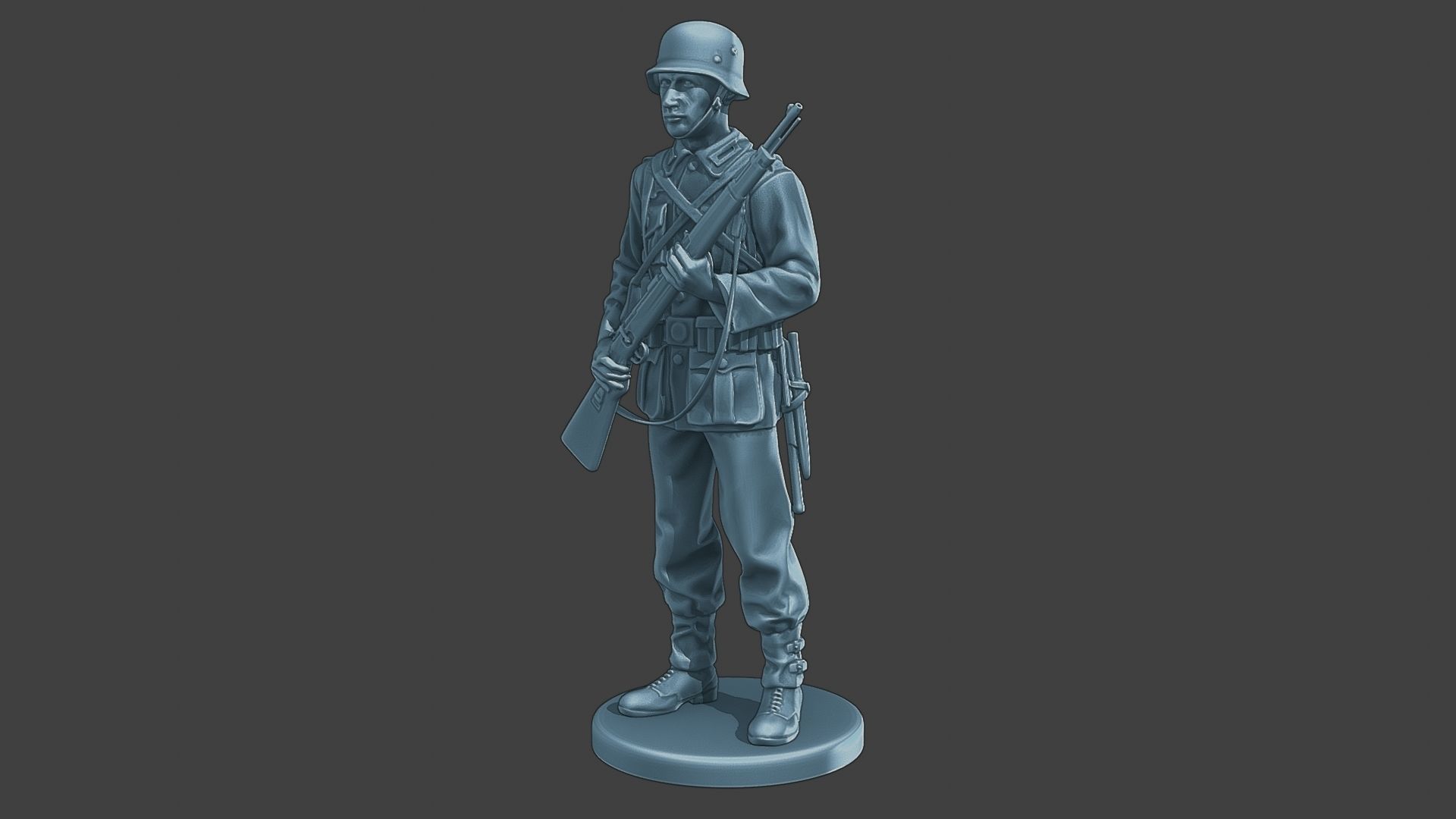 German soldier ww2 StandGuard G1 3D print model_2