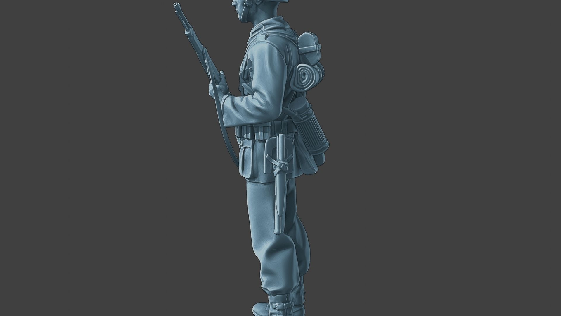 German soldier ww2 StandGuard G1 3D print model_26