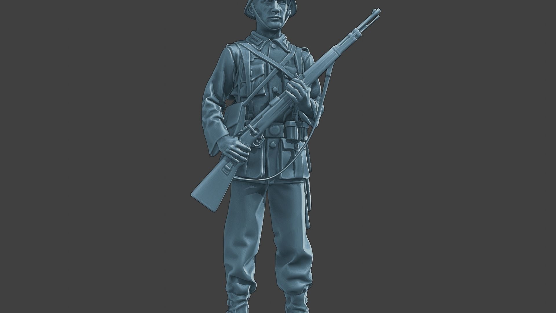 German soldier ww2 StandGuard G1 3D print model_28
