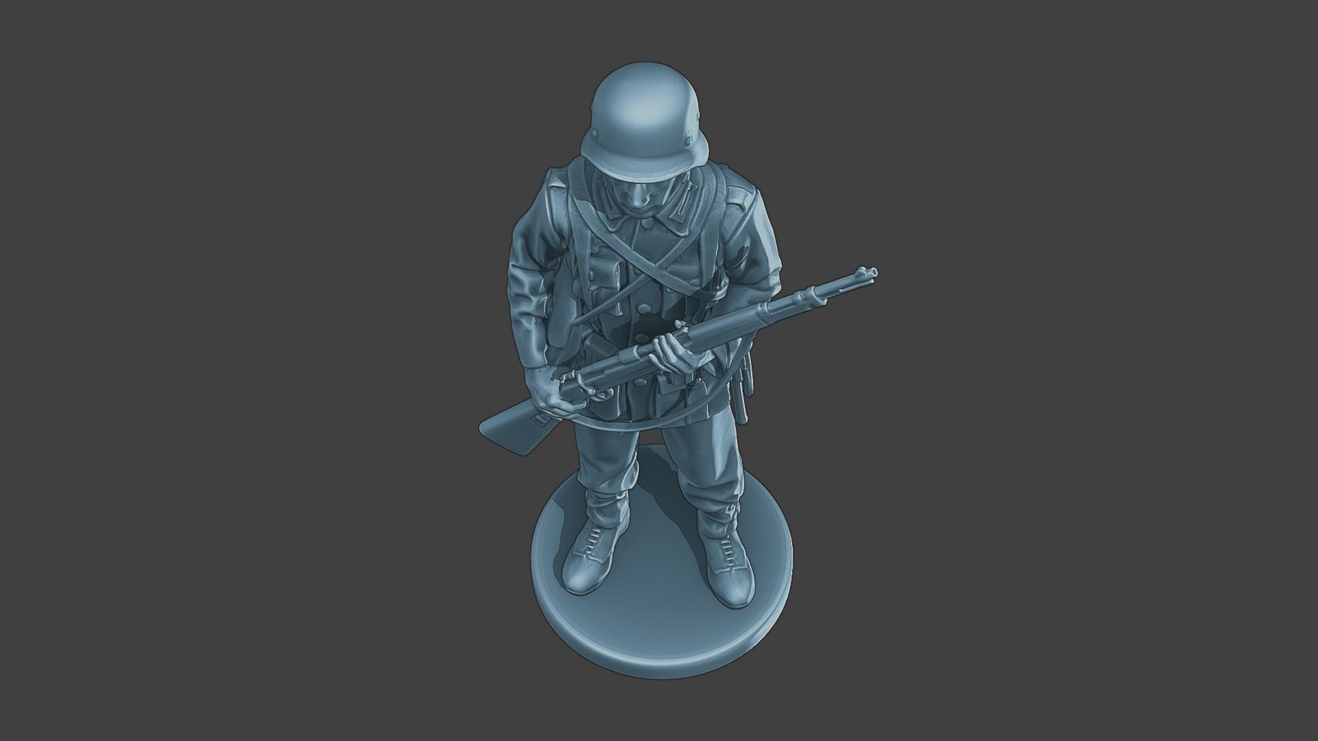 German soldier ww2 StandGuard G1 3D print model_14