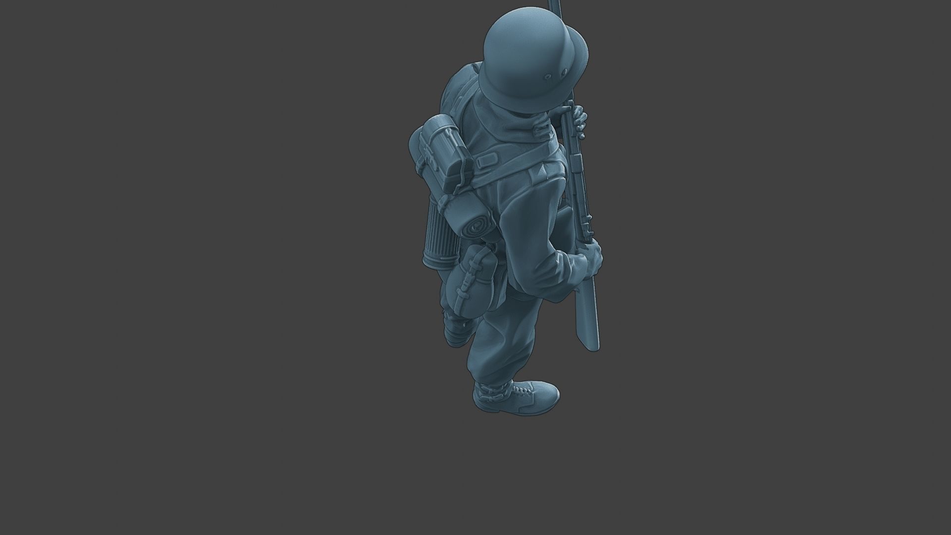 German soldier ww2 StandGuard G1 3D print model_23