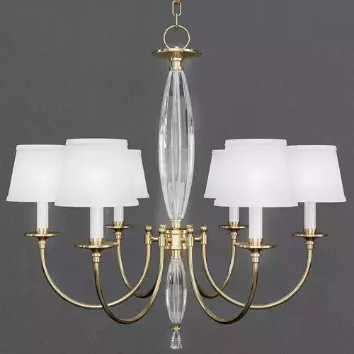 Foyer chandelier 3D model
