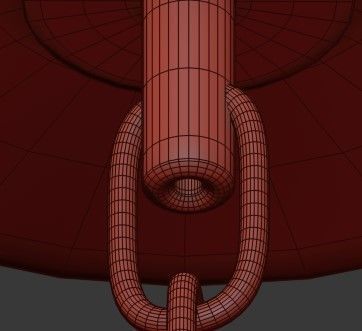 RH collection pendant lamp 3D model_76