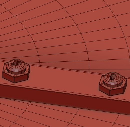 RH collection pendant lamp 3D model_78