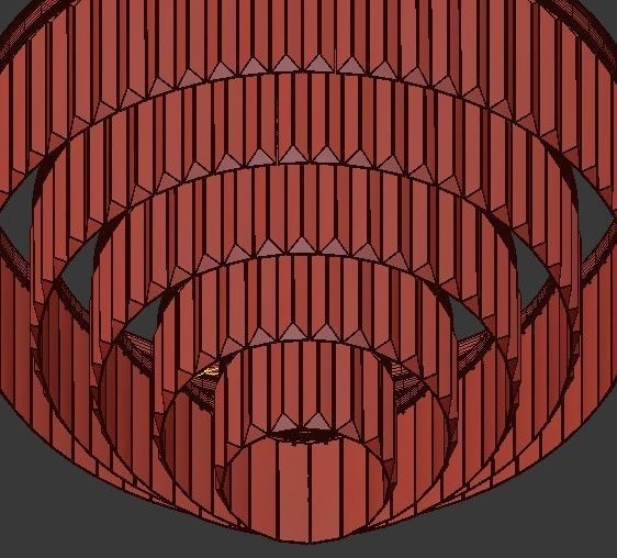 RH collection pendant lamp 3D model_66