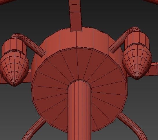 RH collection pendant lamp 3D model_93