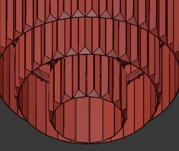 RH collection pendant lamp 3D model_48