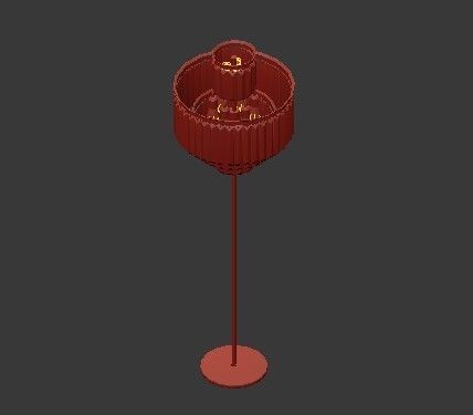 RH collection pendant lamp 3D model_23