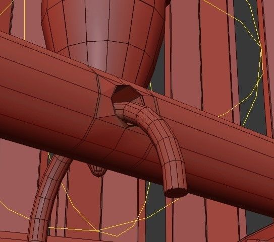 RH collection pendant lamp 3D model_148