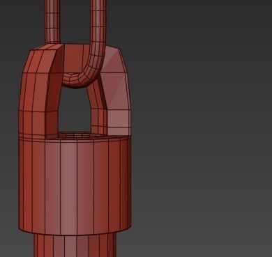 RH collection pendant lamp 3D model_134