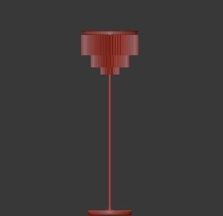 RH collection pendant lamp 3D model_81