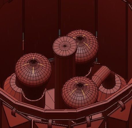 RH collection pendant lamp 3D model_29