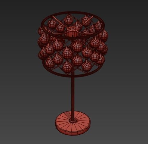 RH collection pendant lamp 3D model_95