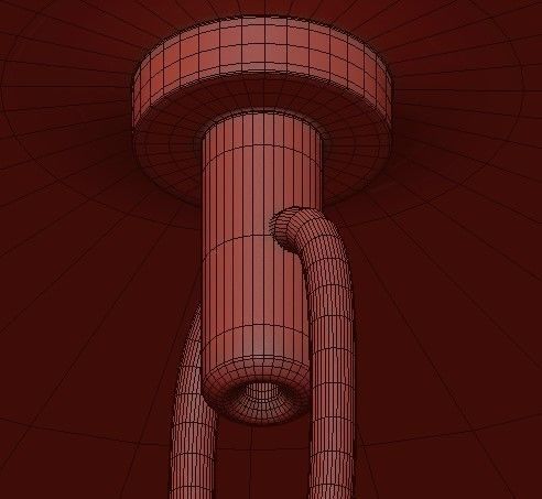 RH collection pendant lamp 3D model_63