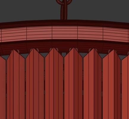 RH collection pendant lamp 3D model_69