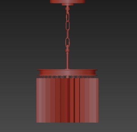 RH collection pendant lamp 3D model_39