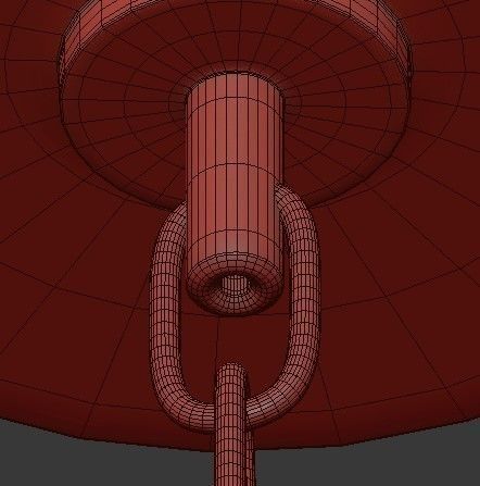 RH collection pendant lamp 3D model_116