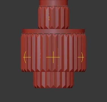 RH collection pendant lamp 3D model_55