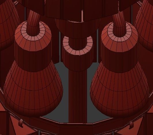 RH collection pendant lamp 3D model_27