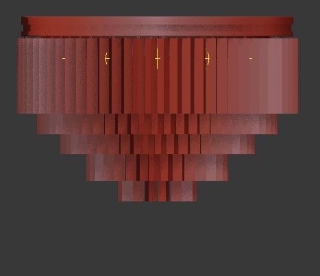 RH collection pendant lamp 3D model_22