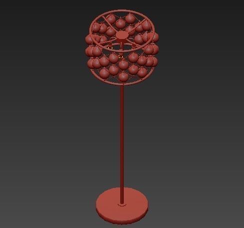 RH collection pendant lamp 3D model_92